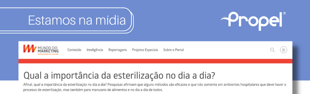 Qual a importância da esterilização no dia a dia?