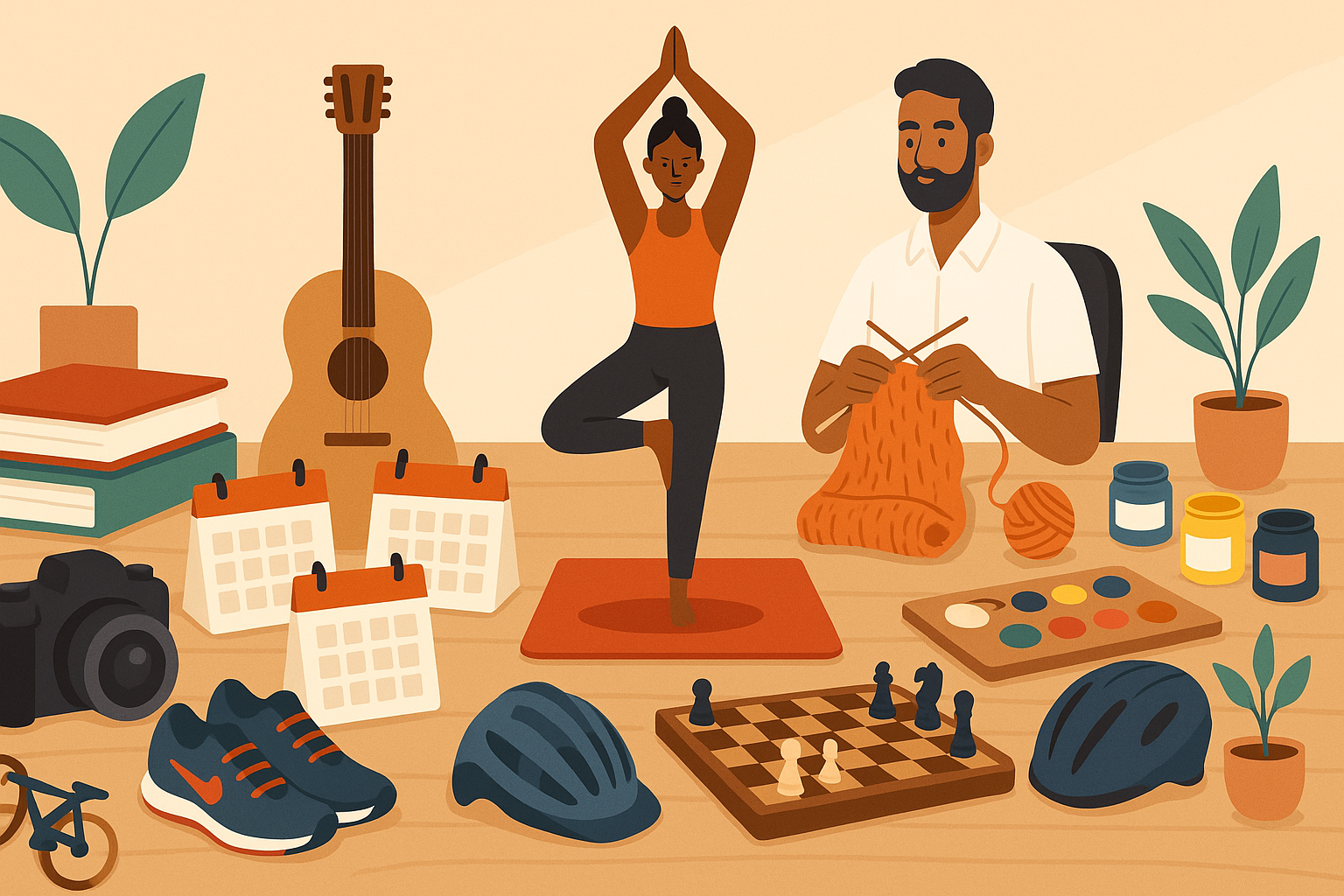 Hobbies para conciliar com o trabalho: 25 ideias práticas, baratas e fáceis de manter