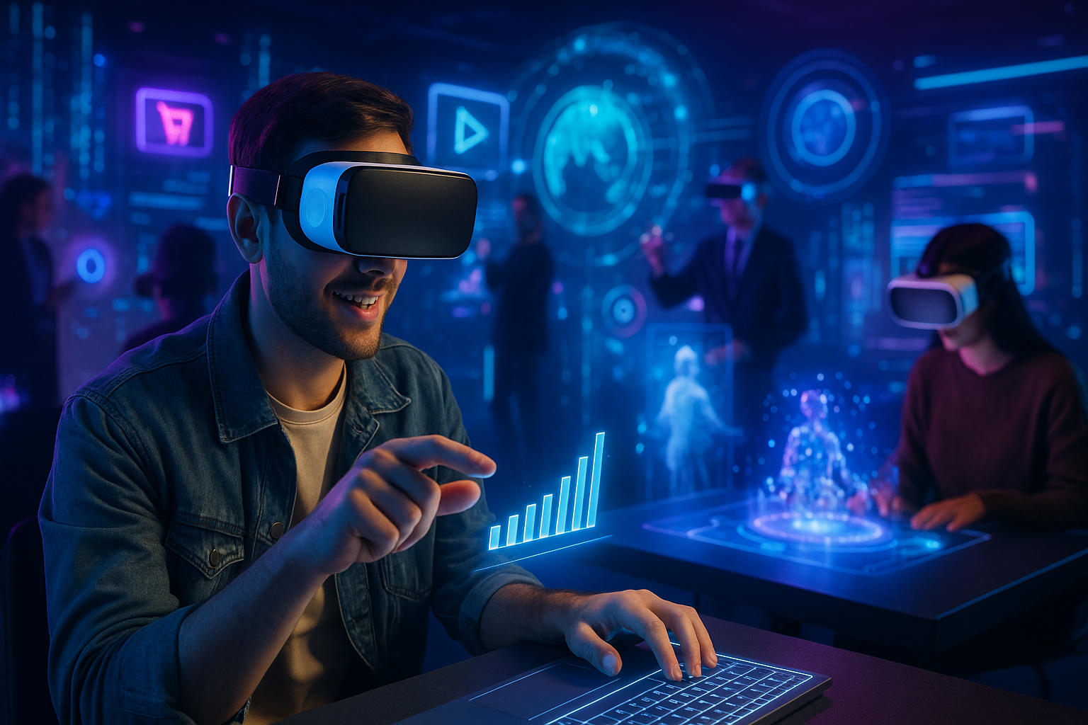 Mais de 25% da população passará 1 hora no metaverso até 2026