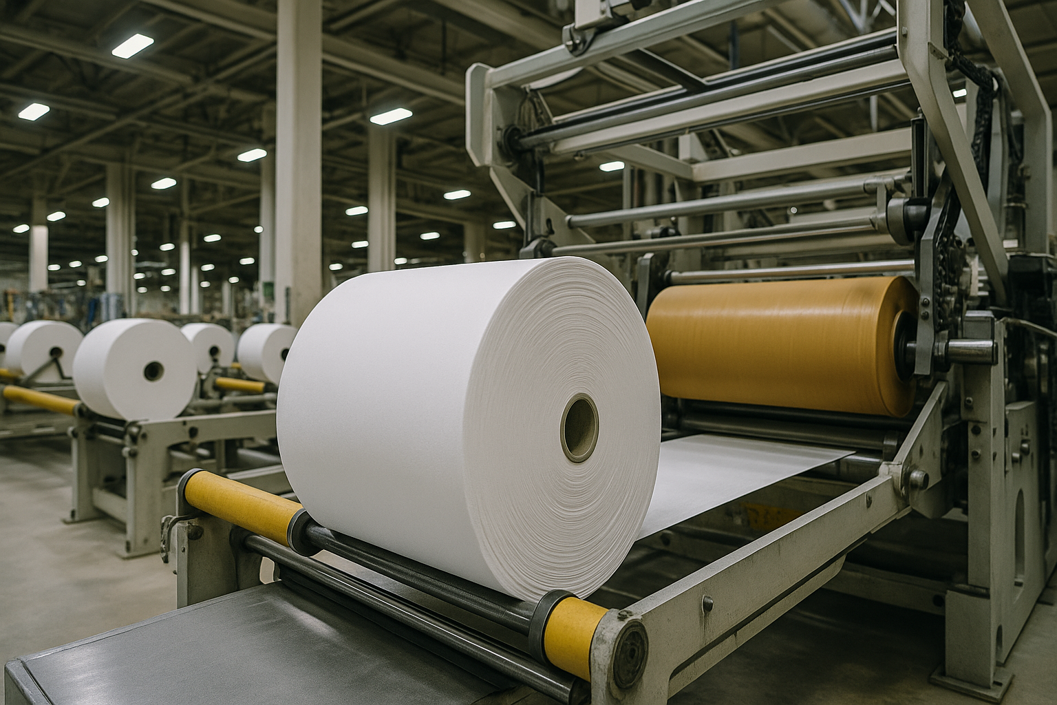 Produção de papel tissue tornou-se setor importante da economia brasileira