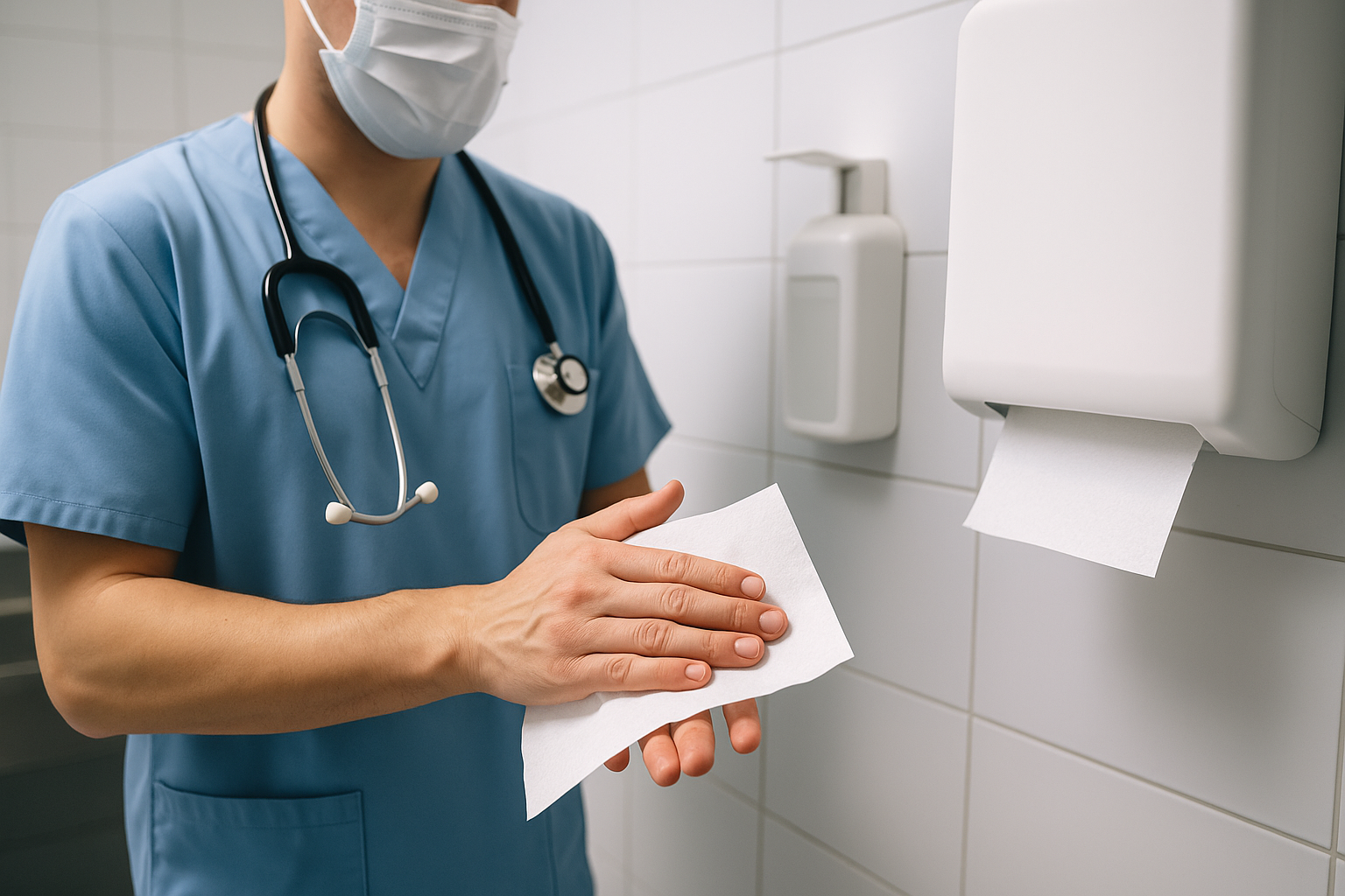 Higienização correta: qual a melhor forma de secar as mãos?